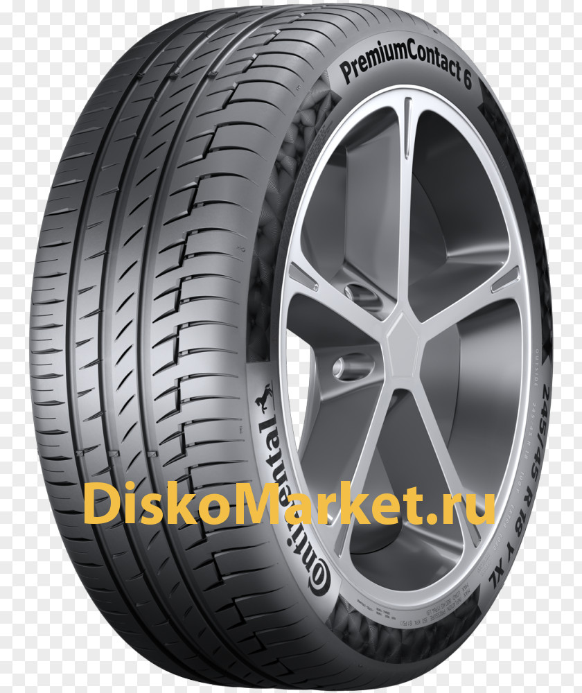 Car Tire Continental AG PremiumContact 6 Summer Tyres SWX:CONT PNG