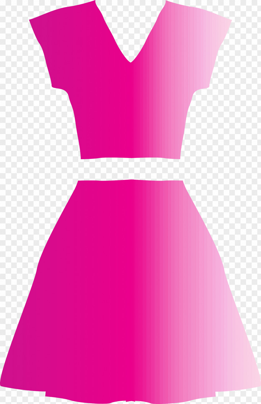 Dress Day Clothing Pink Cocktail PNG