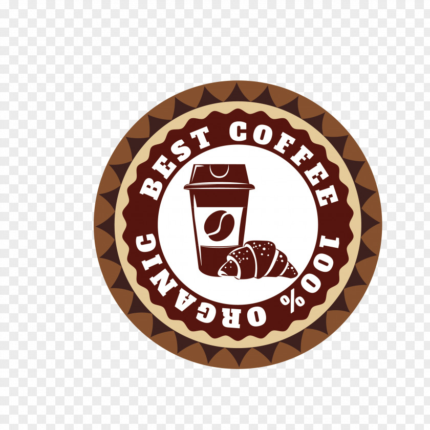 English Coffee Vector Brand Logo Font PNG