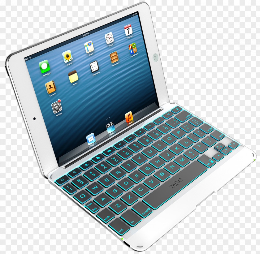 Keyboard IPad Mini 2 Computer Laptop Zagg 4 PNG