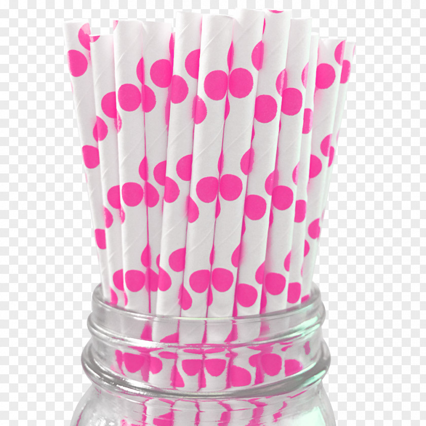Pink Straw Paper Cloth Napkins Stationery Pipette Cardboard PNG
