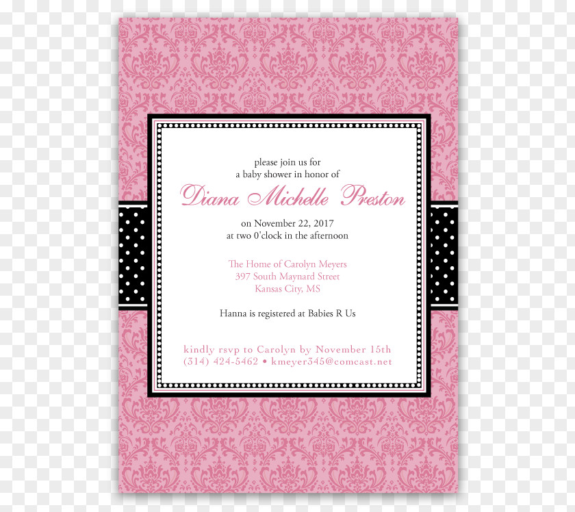 Ribbon Material Wedding Invitation Bridal Shower Baby Save The Date Bachelorette Party PNG