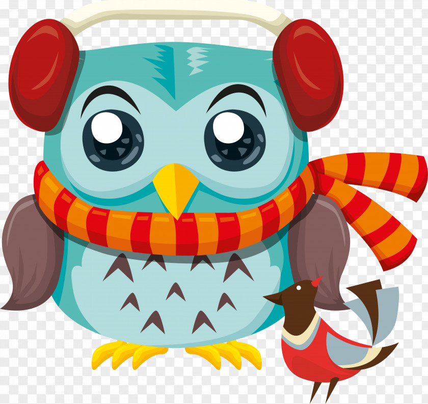 Size Owl Christmas Festival PNG