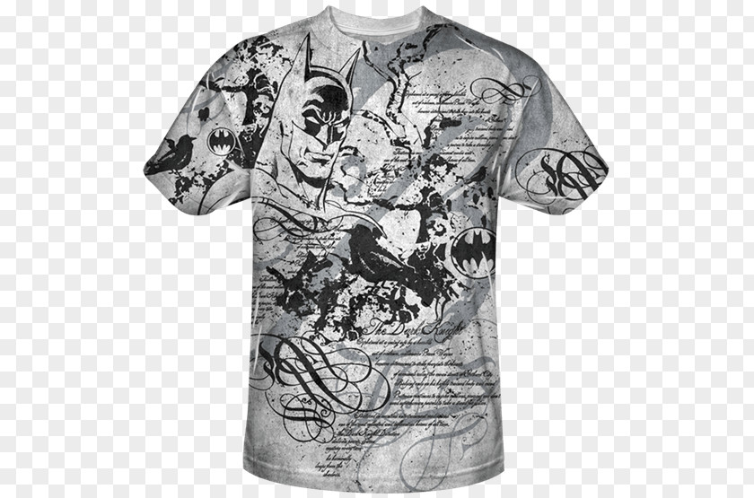T-shirt Batwing Sleeve Batman PNG