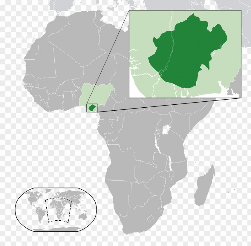 Africa West Map Clip Art PNG