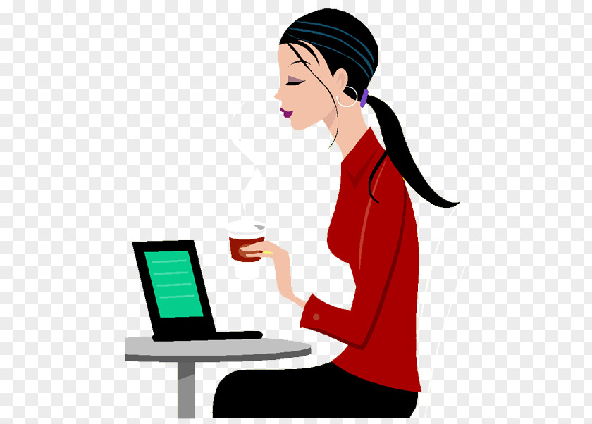 Busy Woman Joke Humour Clip Art PNG