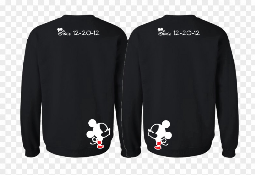 Soul Mate Minnie Mouse T-shirt Mickey Hoodie Sleeve PNG