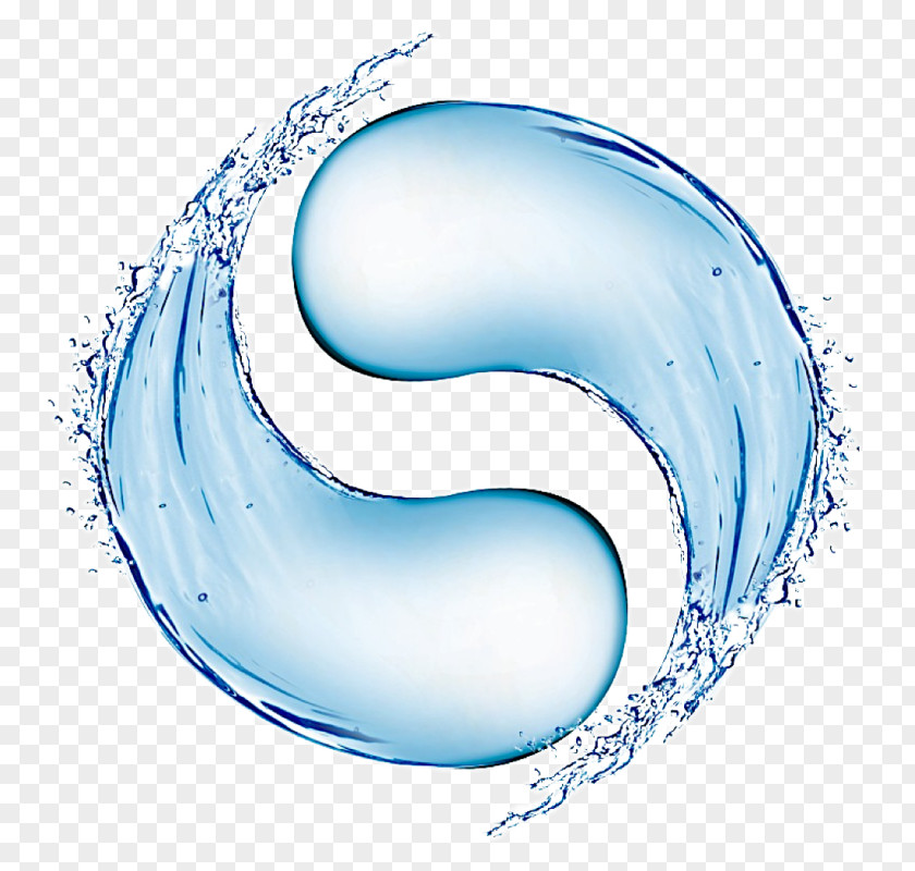Water Ionizer Yin And Yang Capillary Wave Idea PNG