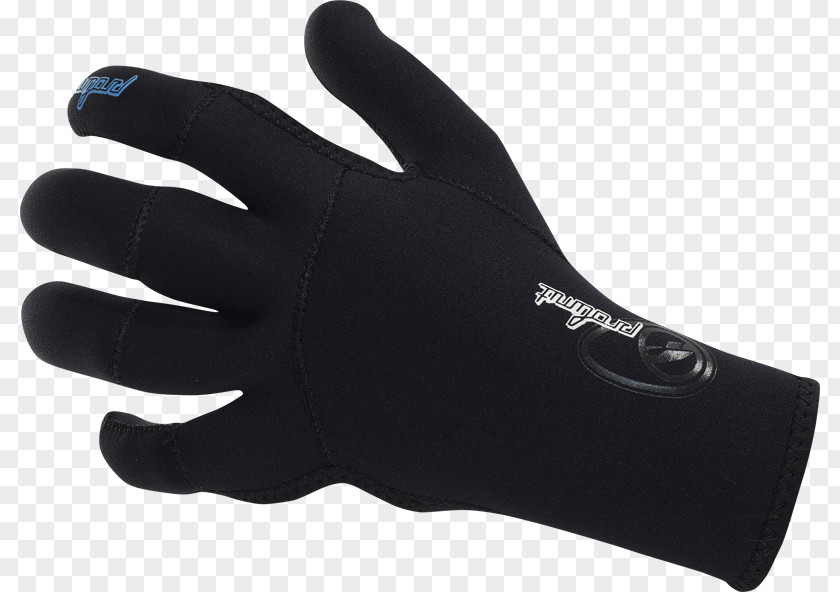 Finger Glove Safety Black M PNG