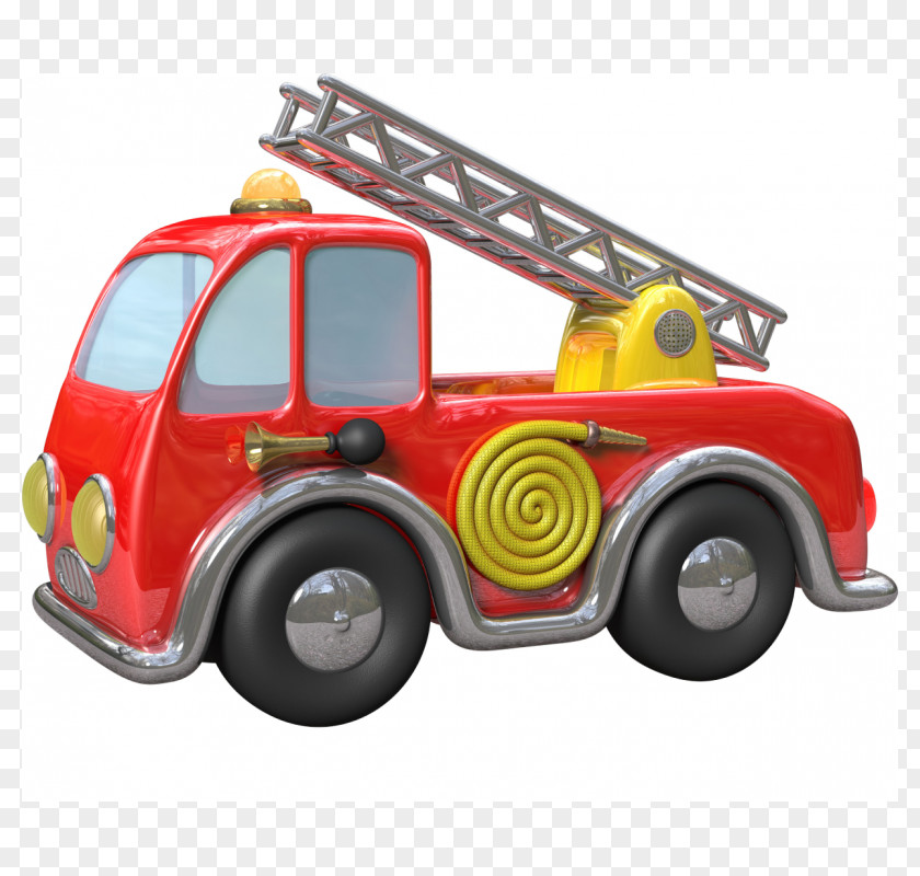 Firefighter Fire Engine Car Child Vehicle PNG