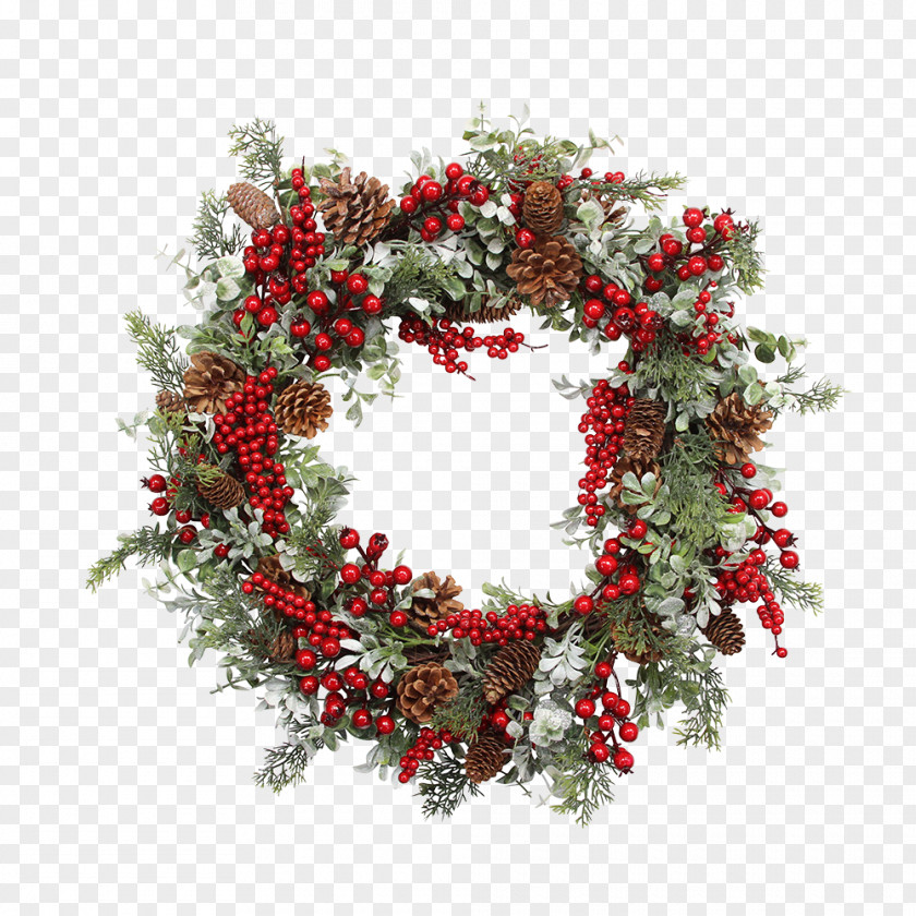 Garland Christmas Wreaths Ornament Decoration PNG