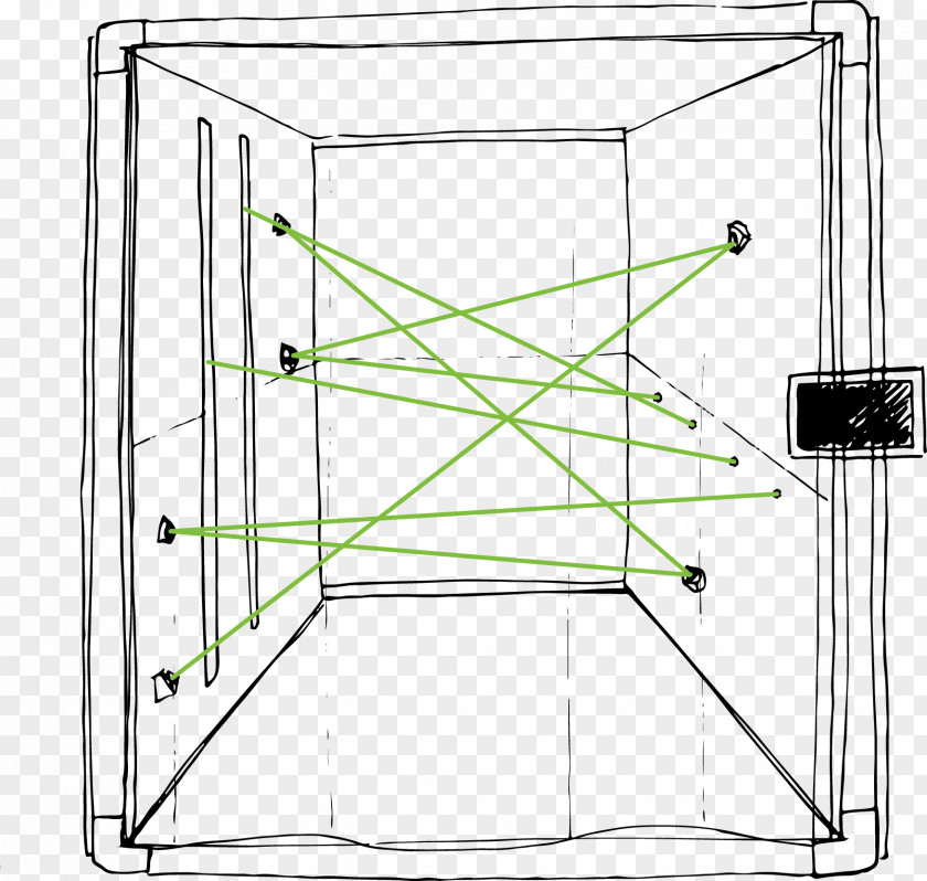 Line Drawing Point Furniture PNG