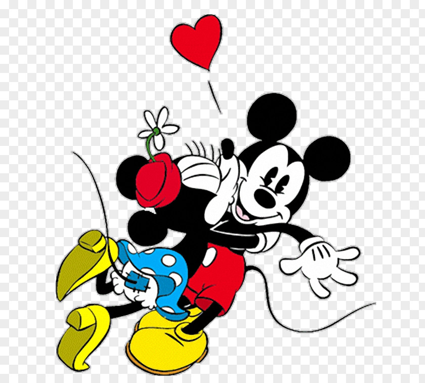 Mickey Mouse Minnie The Walt Disney Company Clip Art Valentine's Day PNG