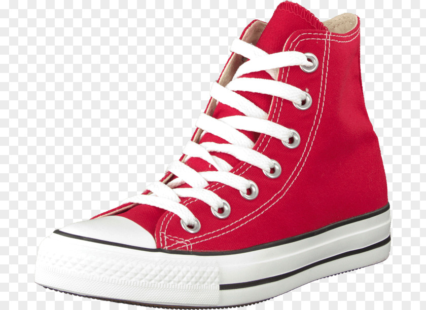 Red Shoes Converse Chuck Taylor All-Stars Sneakers Shoe PNG
