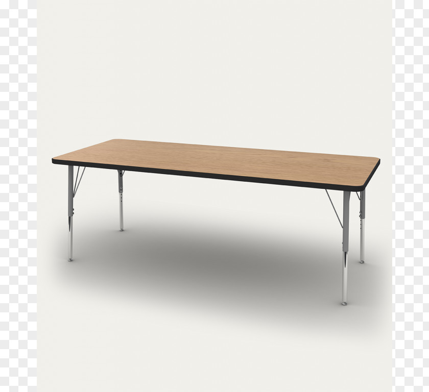 Table Melamine Rectangle Trapezoid Desk PNG