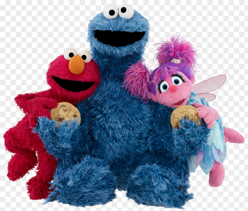 Toy Cookie Monster Elmo Big Bird Grover PNG