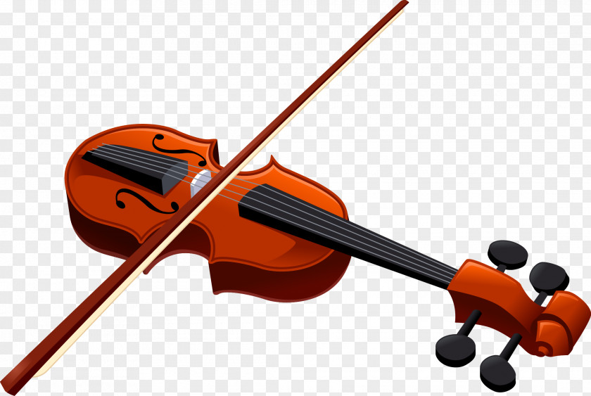 Vector Hand-painted Violin Musical Instrument Cartoon Royalty-free Saxophone PNG