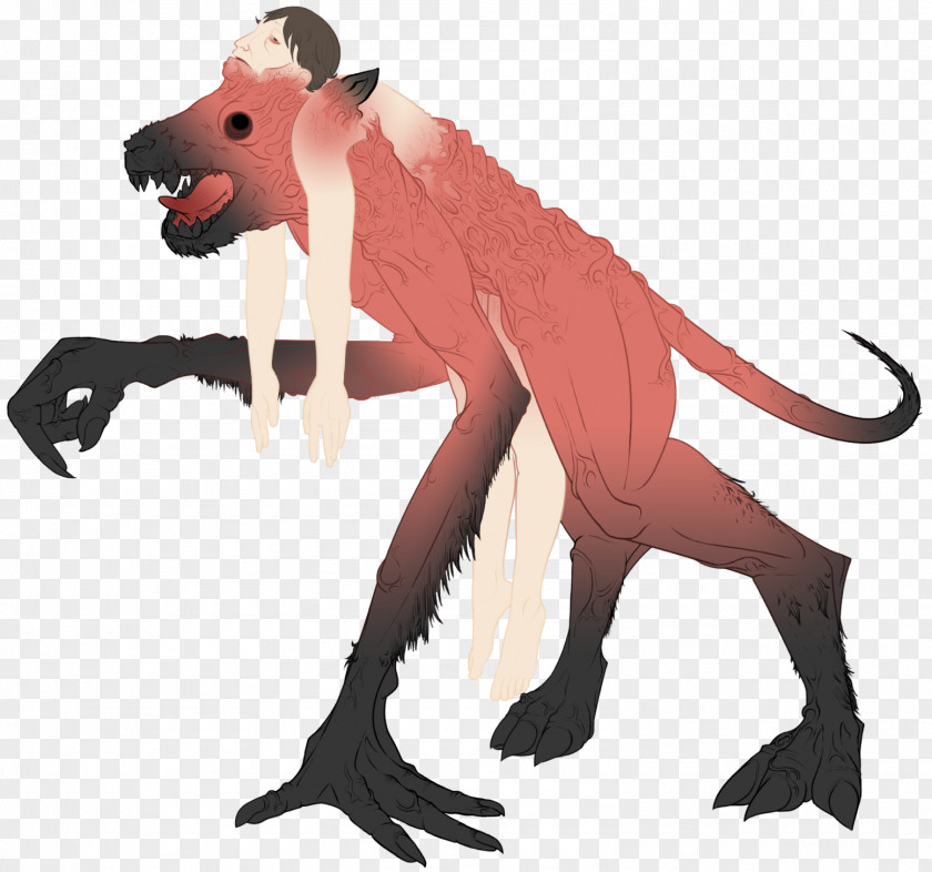 Werewolf Dog Horse Carnivora Character PNG