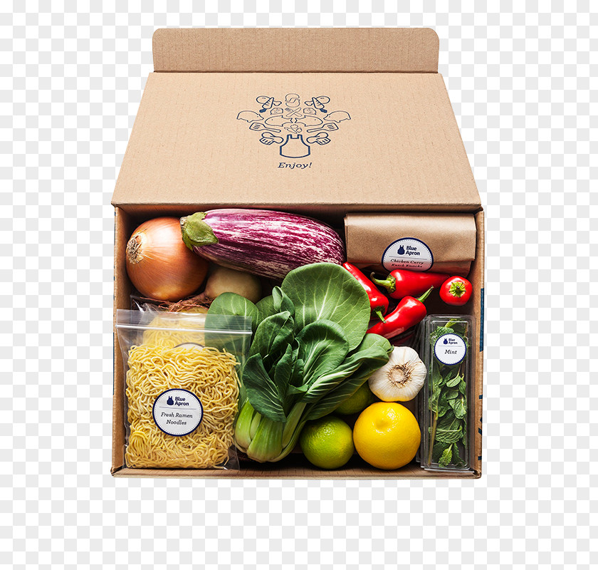 Business Meal Kit Delivery Service Blue Apron Food PNG