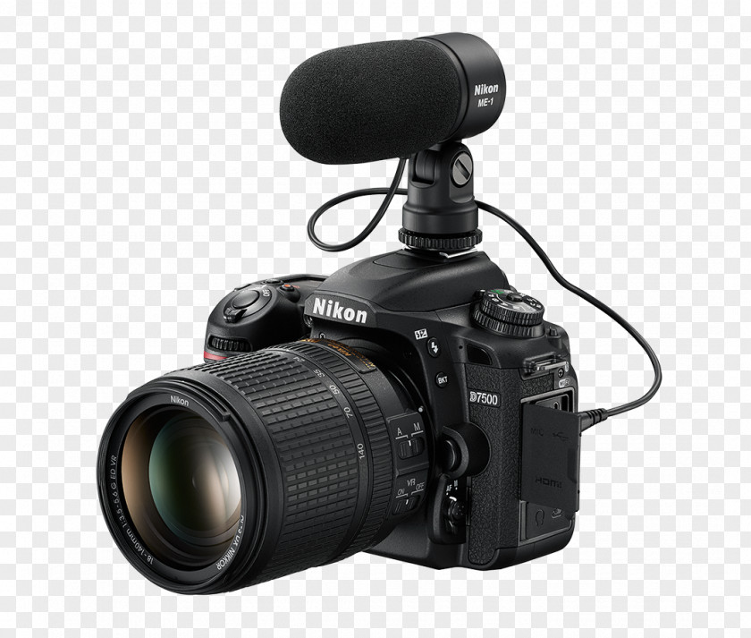 Camera Lens Nikon D7500 D500 Canon EOS 7D Digital SLR PNG
