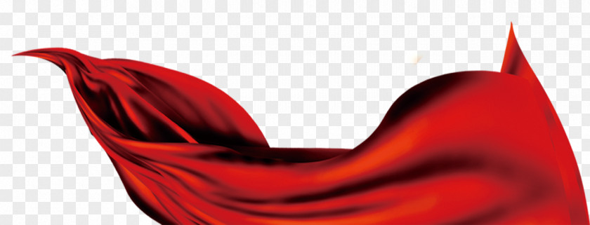 Decorative Red Satin Silk PNG