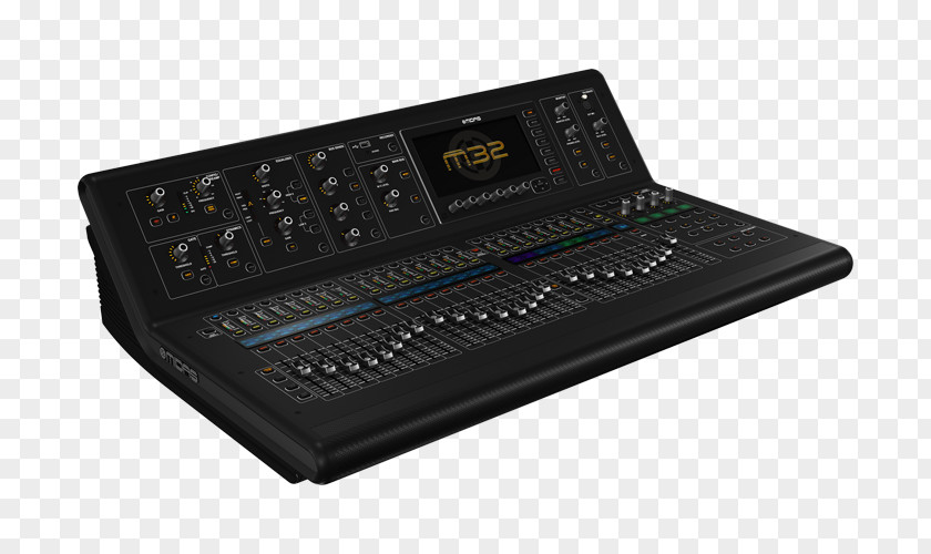 Digital Mixing Console Audio Mixers Behringer Midas M32 Consoles PNG