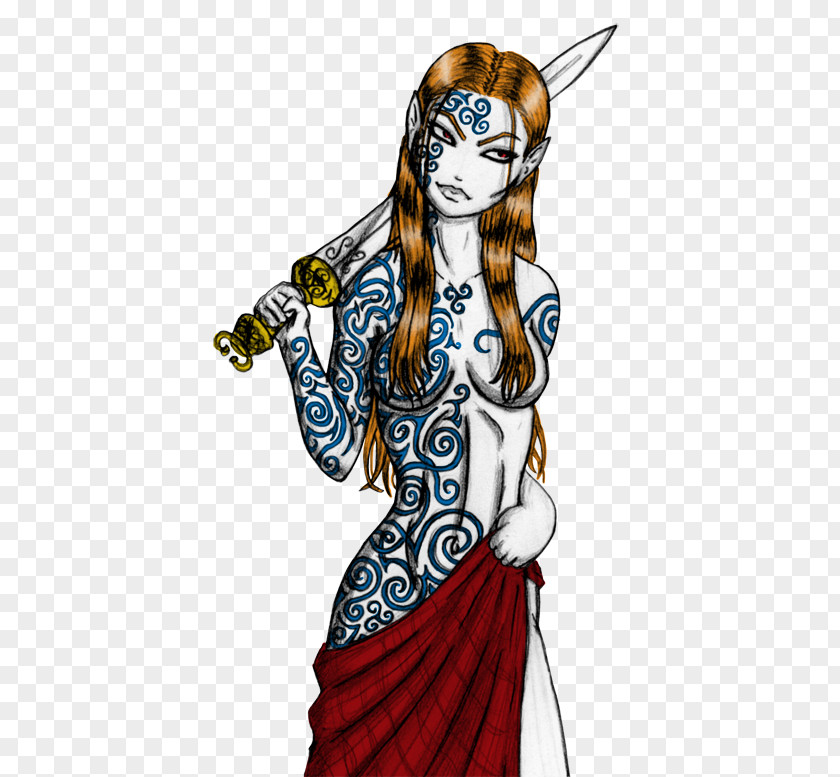 Goddess Morrigan Drawing DeviantArt Illustration The Morrígan PNG