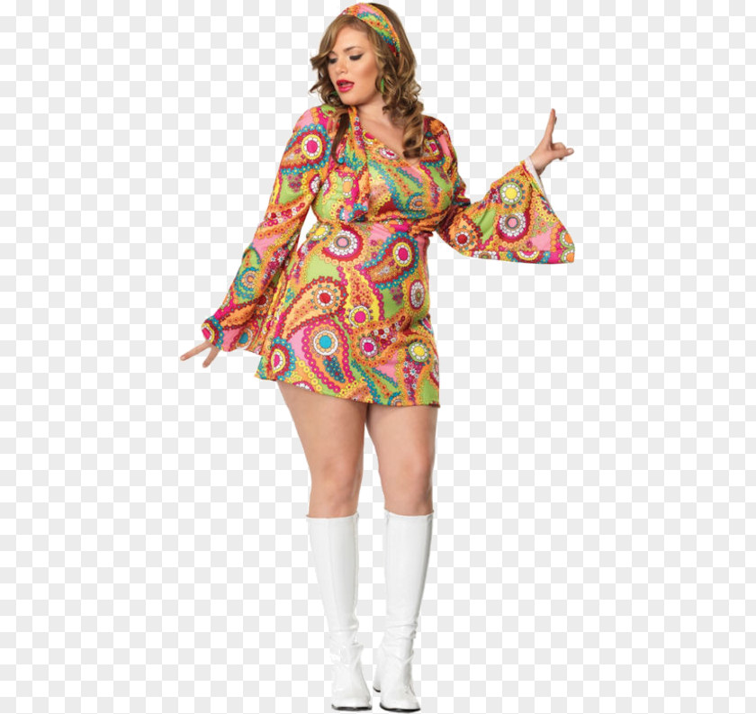 Hippie Chick The House Of Costumes / La Casa De Los Trucos Dress Clothing PNG
