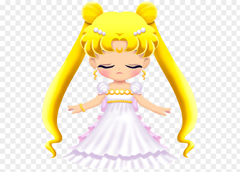 Sailor Moon Child Doll Art PNG