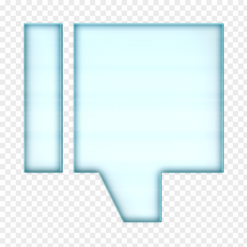 Symmetry Azure Bad Icon Dislike Down PNG
