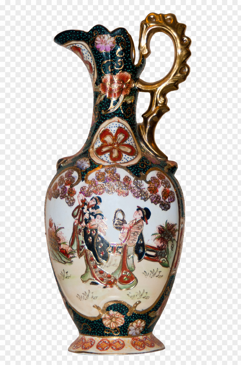 Vase Ceramic Pitcher Jug Pottery PNG