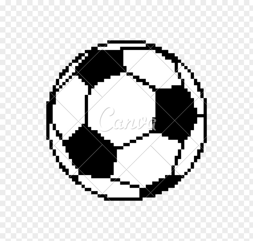 Ball Football Pixel Art Drawing Clip PNG