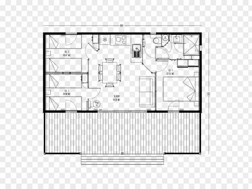 House Floor Plan Architecture Square PNG