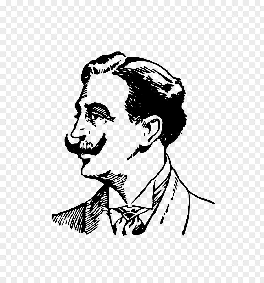 Vector Mustache Moustache Man Clip Art PNG