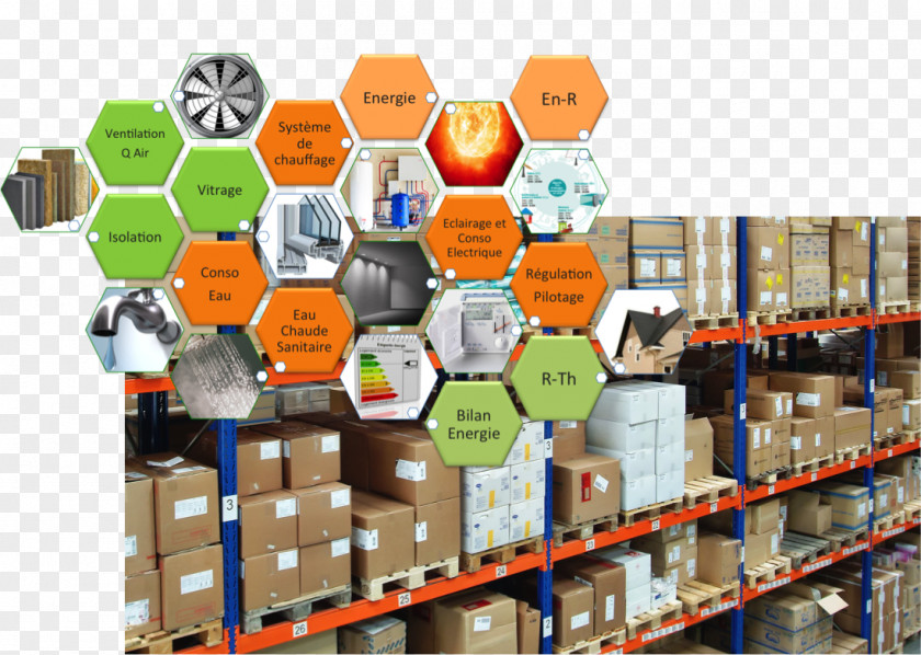 Warehouse Sales Inventory Transport Label PNG