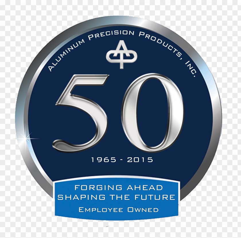 50 Anniversary Label Brand Manufacturing Quality PNG