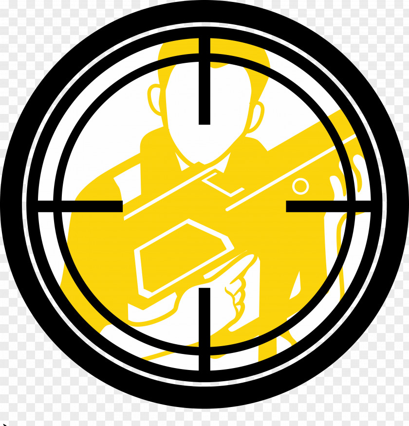 Aim At The Characters In Mirror Telescopic Sight Icon PNG