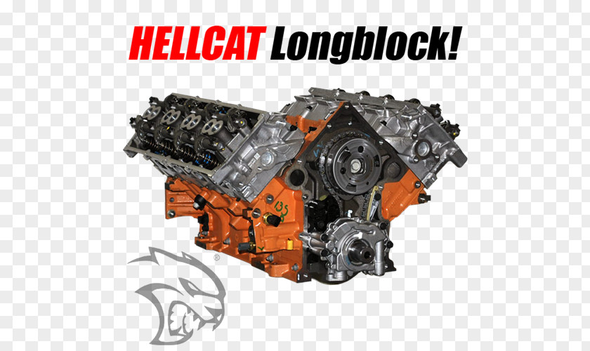 Hemi Engine Dodge Challenger SRT Hellcat Car Chrysler Hemispherical Combustion Chamber PNG