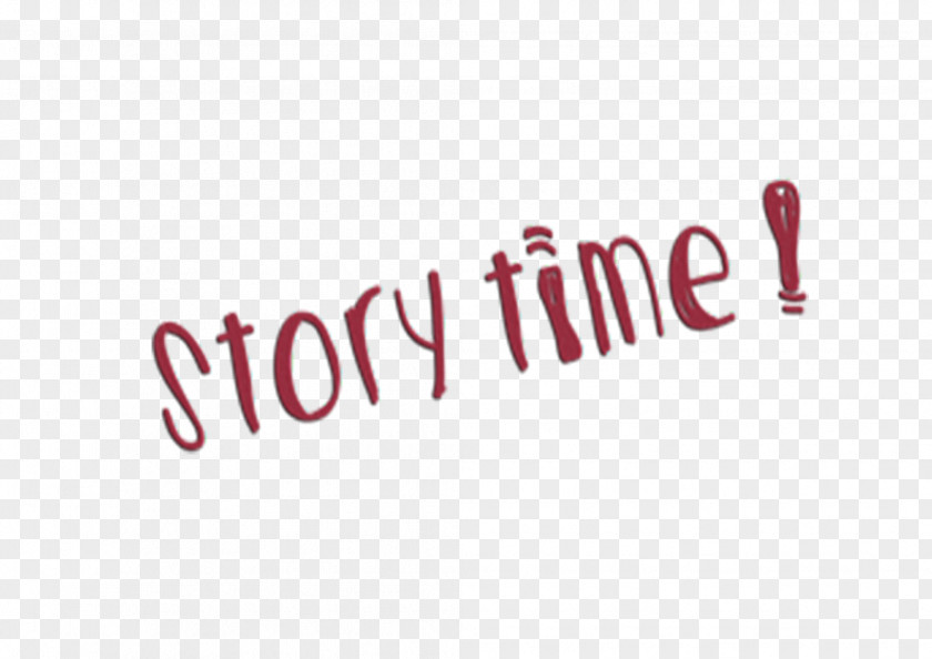 Story Time Logo Brand Font PNG