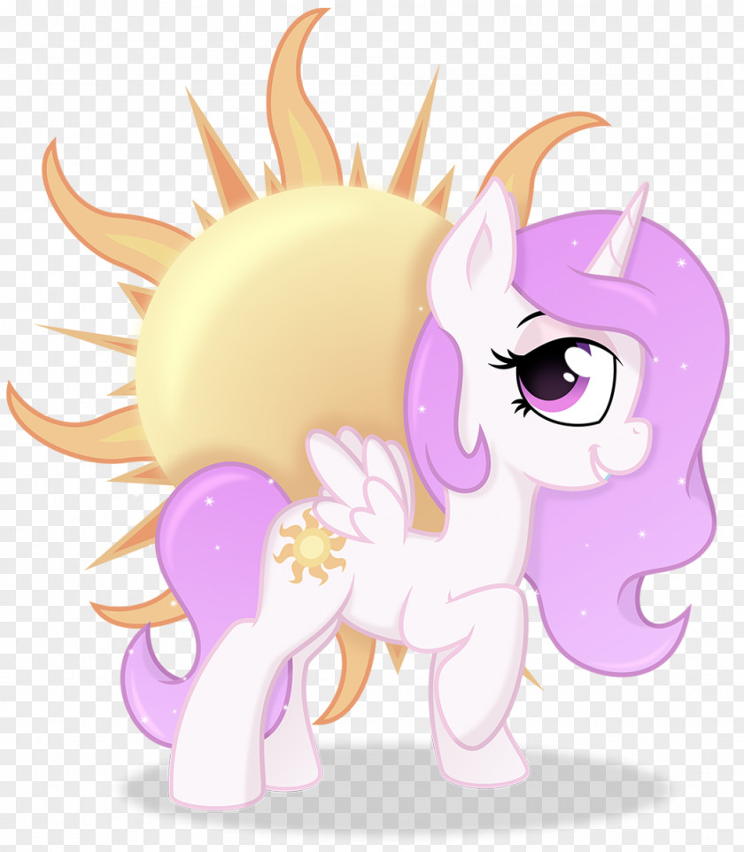 Sun And Pony PNG