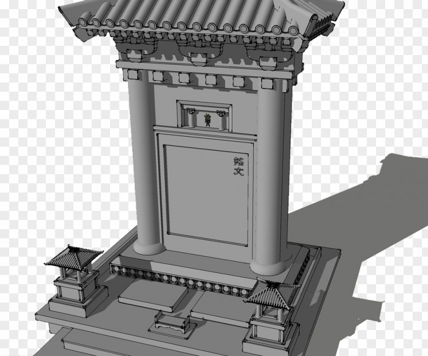 Tombstone 3D Model Computer Graphics Modeling Drawing Download PNG