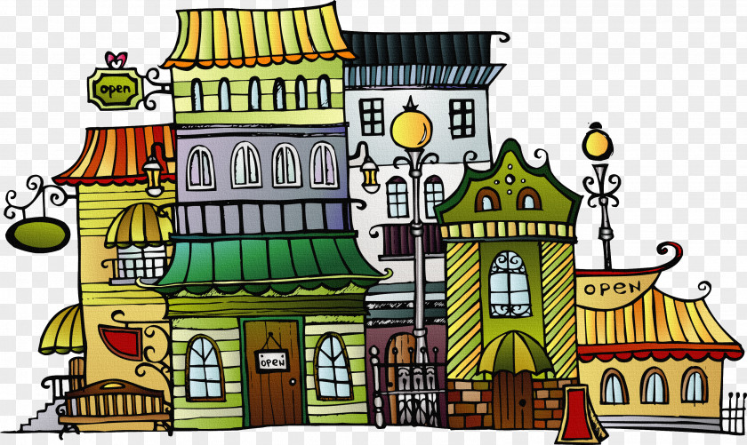Tourist Town Vector Graphics Royalty-free Stock Photography Illustration Clip Art PNG