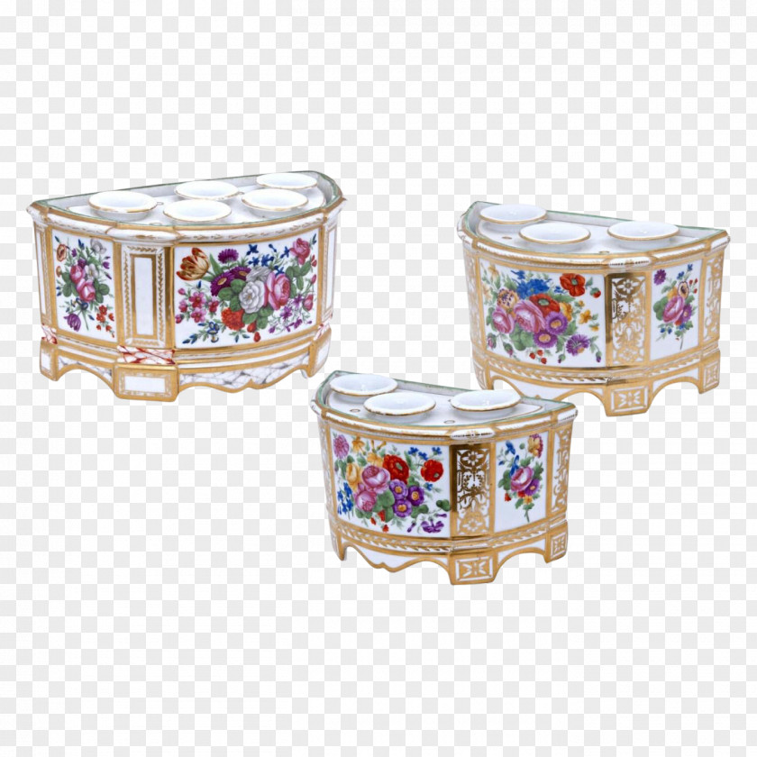 Antique Flowerpot Cachepot Ceramic Furniture Porcelain PNG