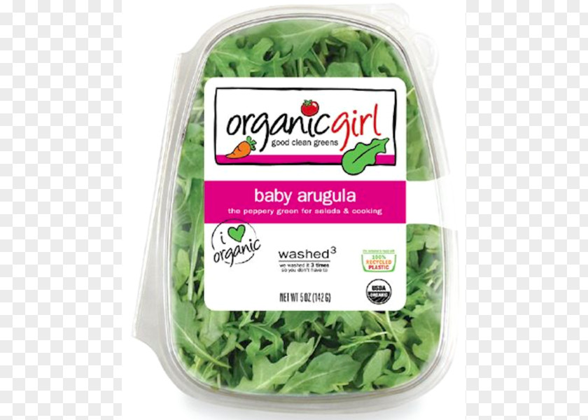 Baby Food Organic Arugula Leaf Vegetable Salad PNG