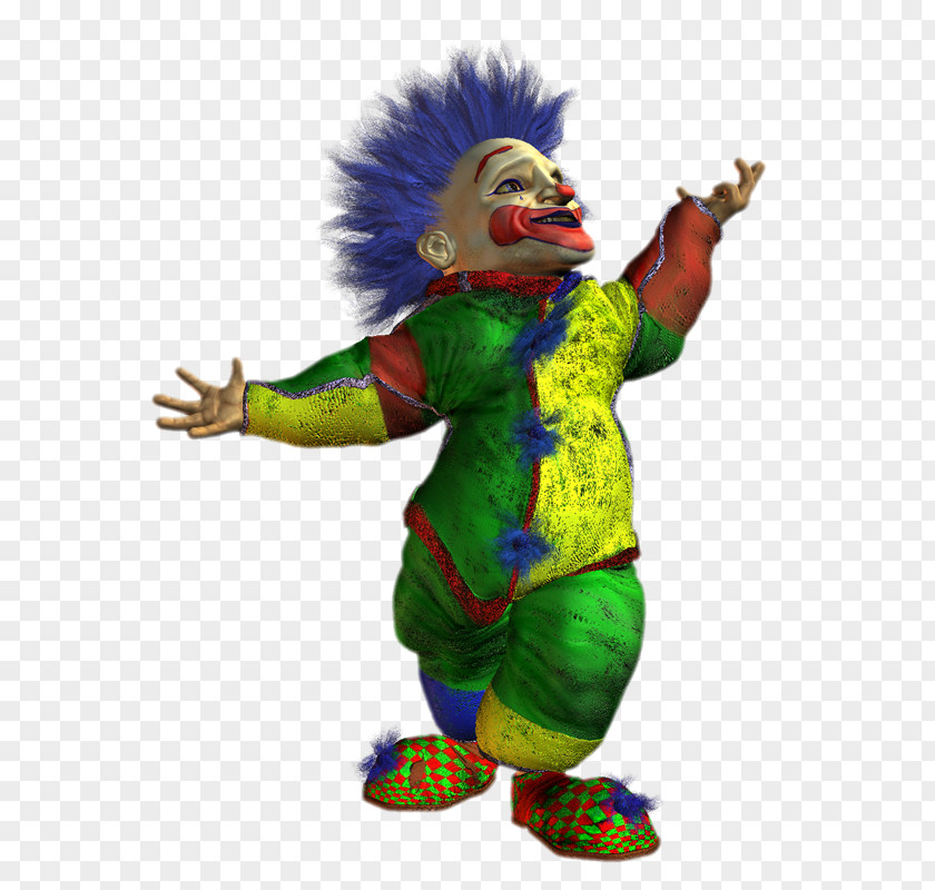 Payaso Clown Joker Circus Animaatio PNG