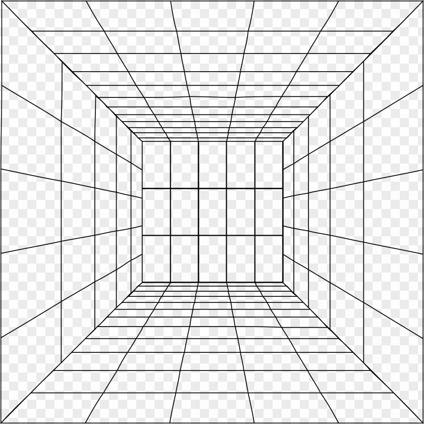 Perspective Grid Geometry PNG grid geometry clipart PNG
