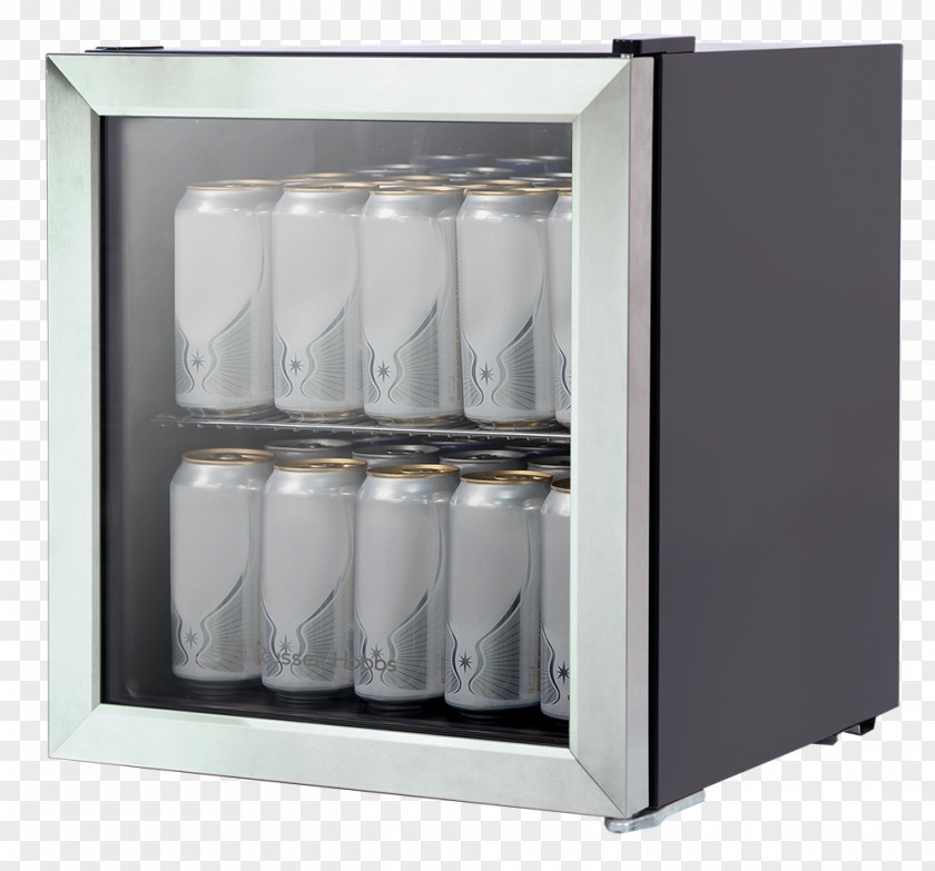 Stainless Steel Door Wine Cooler Home Appliance PNG