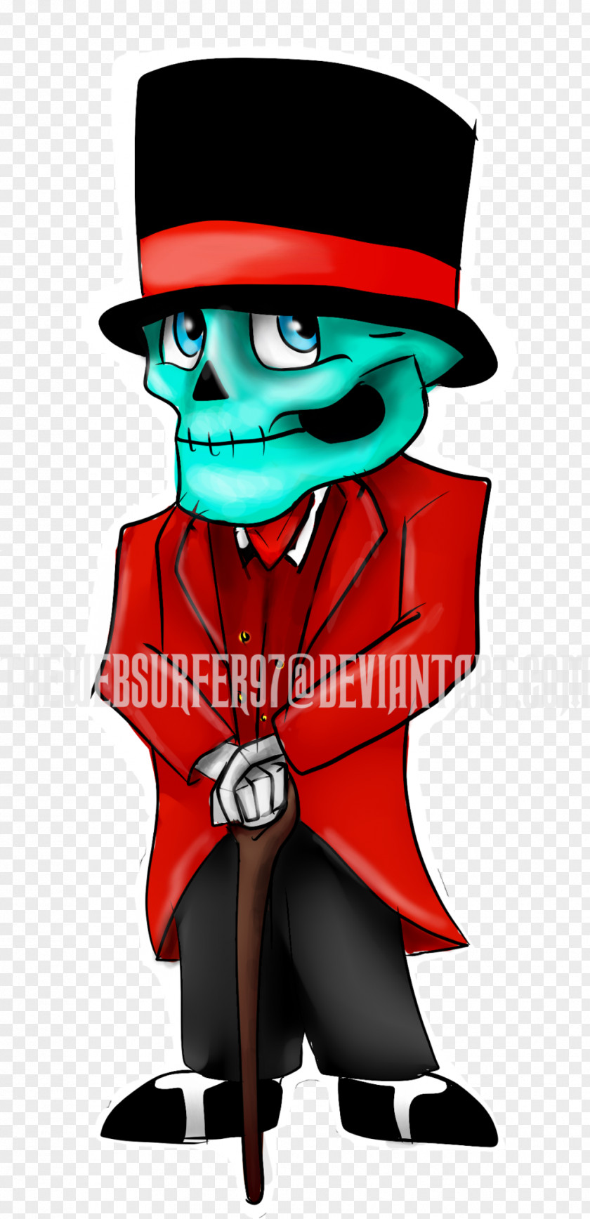 Blue Skull Character Fiction Clip Art PNG