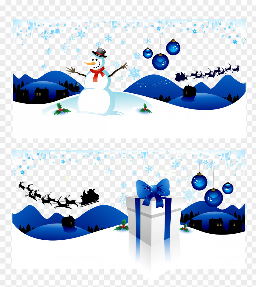 Cute Snowman Vector Santa Claus Christmas Royalty-free Illustration PNG