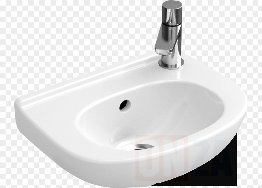 Sink Villeroy & Boch O.novo Hand Compact Bathroom Ceramic PNG
